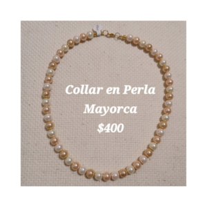 Collar en Perla Mayorca